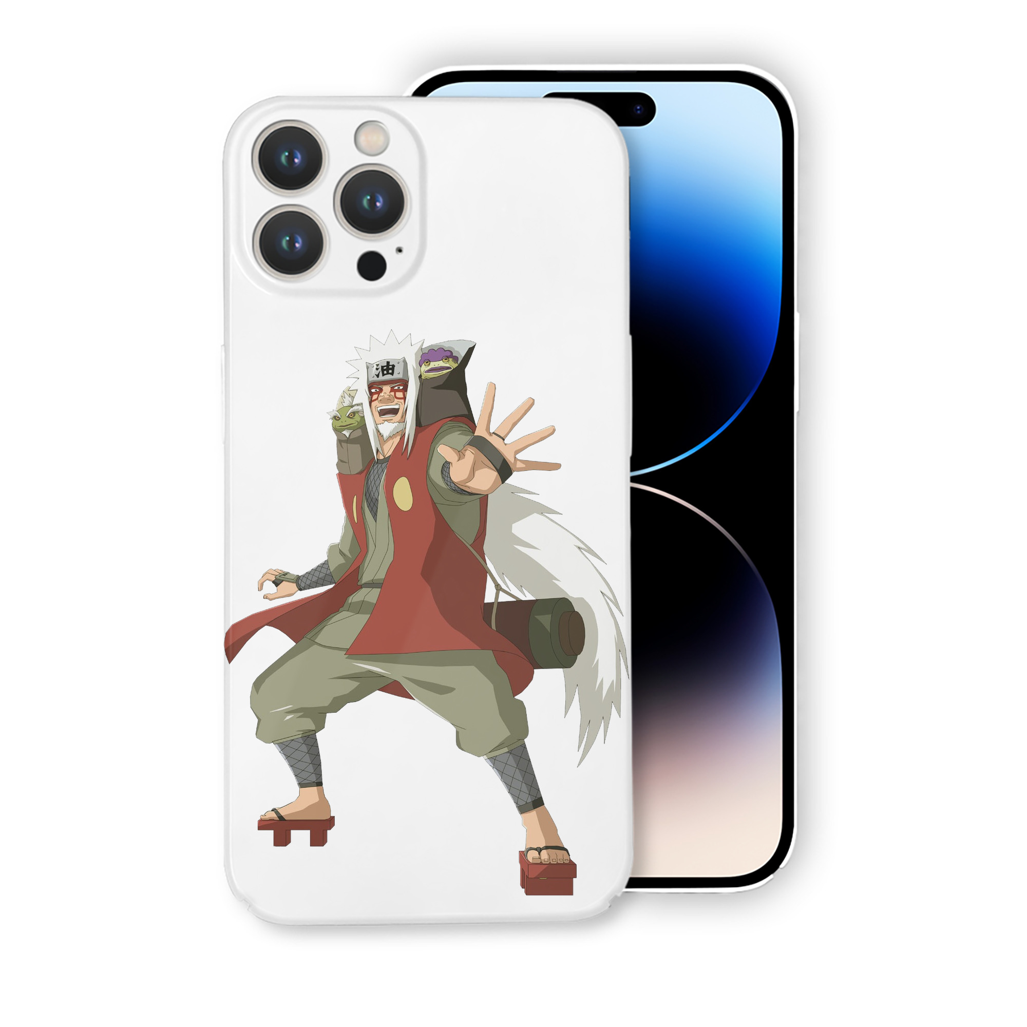 （画像用） NARUTO -ナルト- 自来也（じらいや） Jiraiya 【iPhone 14シリーズ対応】ハードケース